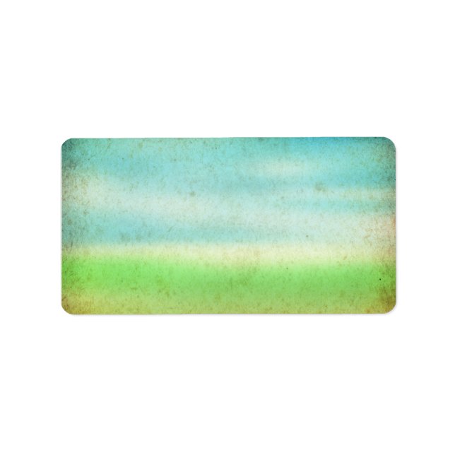 Frühjahrshintergrund Adressaufkleber (Vorne)