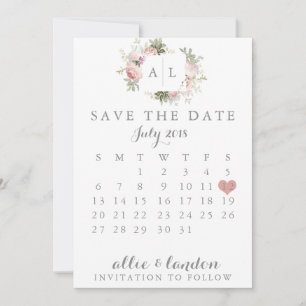 Frühjahrskalender Save the Date