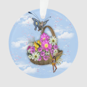 Frühjahrskorb Ornament