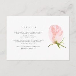 Frühjahrskranz | Details zur Hochzeit von Wasserfa Begleitkarte