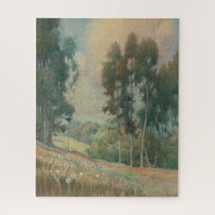 Frühjahrslandschaft (1911) Serene Wasserfarbenland