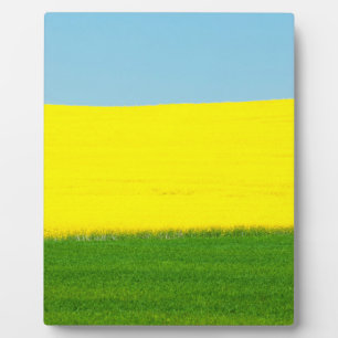 Frühjahrslandschaft Fotoplatte