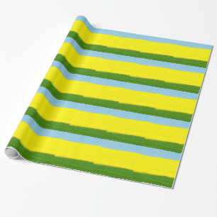 Frühjahrslandschaft Geschenkpapier