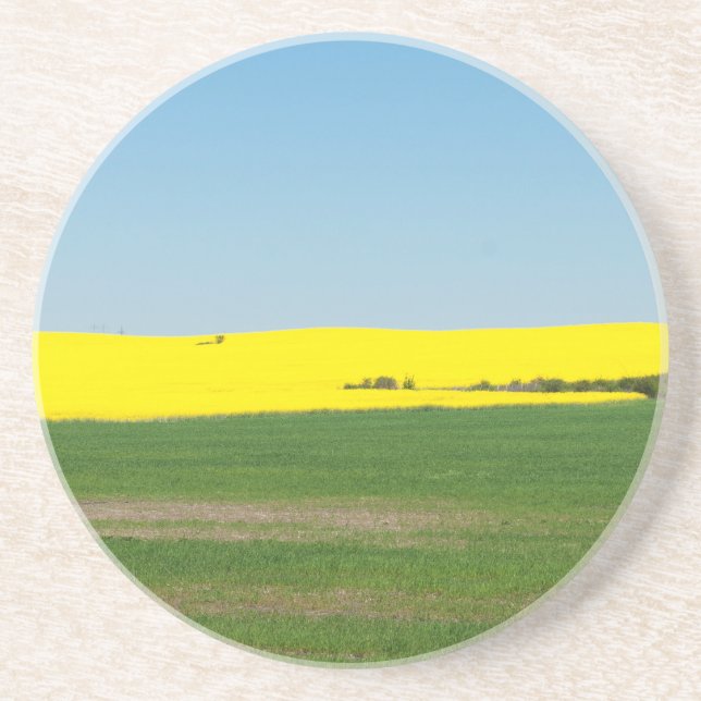 Frühjahrslandschaft Getränkeuntersetzer (Vorne)