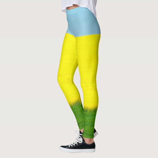 Frühjahrslandschaft Leggings (Links)