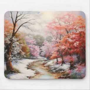 Frühjahrslandschaft Mousepad