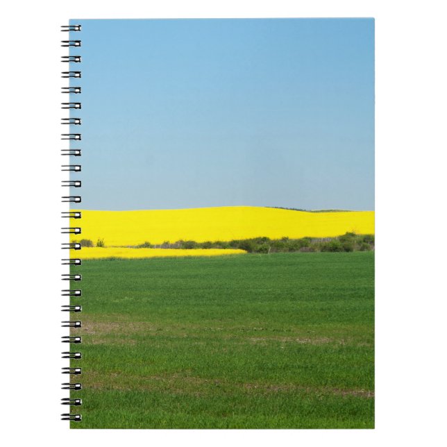 Frühjahrslandschaft Notizblock (Vorderseite)
