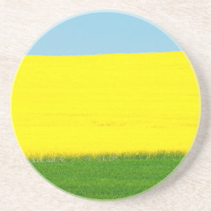 Frühjahrslandschaft Sandstein Untersetzer
