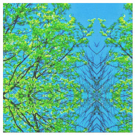 Frühjahrsmaple Blossom Verziert fotorealistisch Stoff
