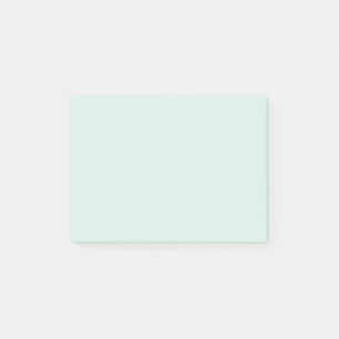 Frühjahrsminze, solide Farbe Post-it Klebezettel