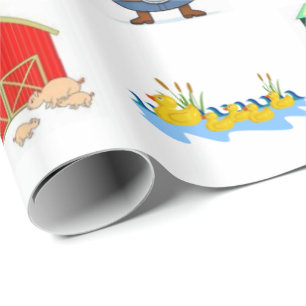 Frühjahrspapier Geschenkpapier