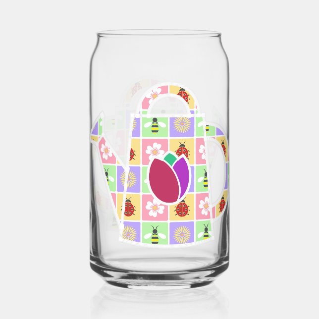 Frühjahrspatches Dosenglas (Vorderseite)