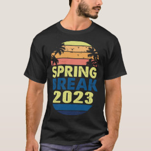 Frühjahrspause 2023 Familie Frühjahrspause Sonnenu T-Shirt