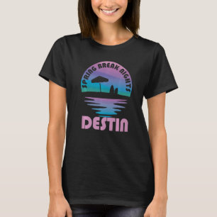 Frühjahrspause bei Sonnenuntergang Vintag passende T-Shirt