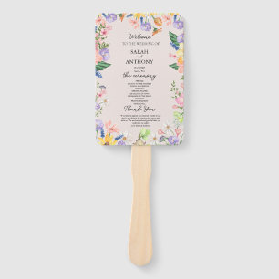 Frühjahrsprogramm der Wildblume Fächer