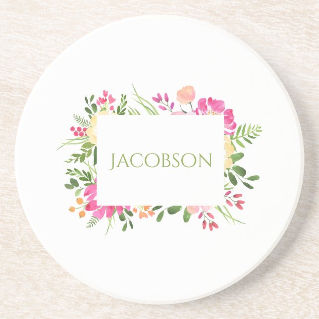 Frühjahrsrahmen: Untersetzer mit individuellem San (Vorne)