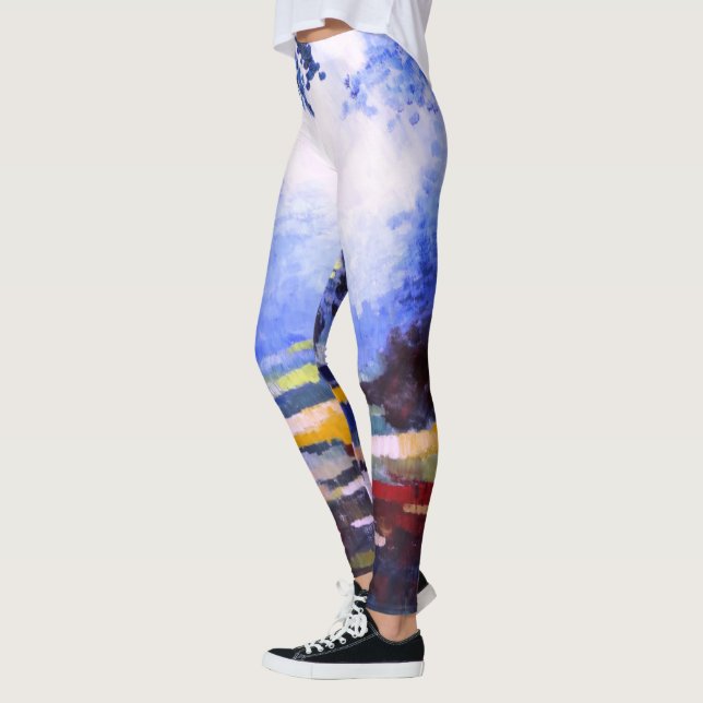 Frühjahrssaison 4 Leggings (Links)