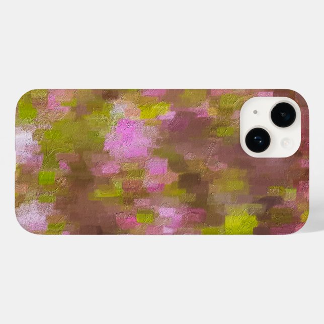 Frühjahrssaison Pinks Abstrakt Case-Mate iPhone 14 Hülle (Rückseite (Horizontal))