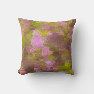 Frühjahrssaison Pinks Abstrakt Kissen