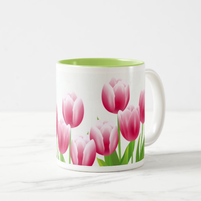 Frühjahrstücher Persische Neujahrsgeschenke Tasse (VorderseiteRechts)