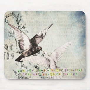 Frühjahrsvögel Mousepad