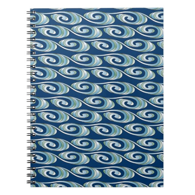 Frühjahrswelle Notizblock (Vorderseite)