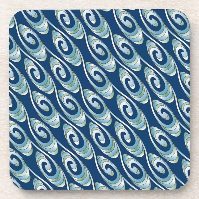 Frühjahrswelle Untersetzer (Vorderseite)