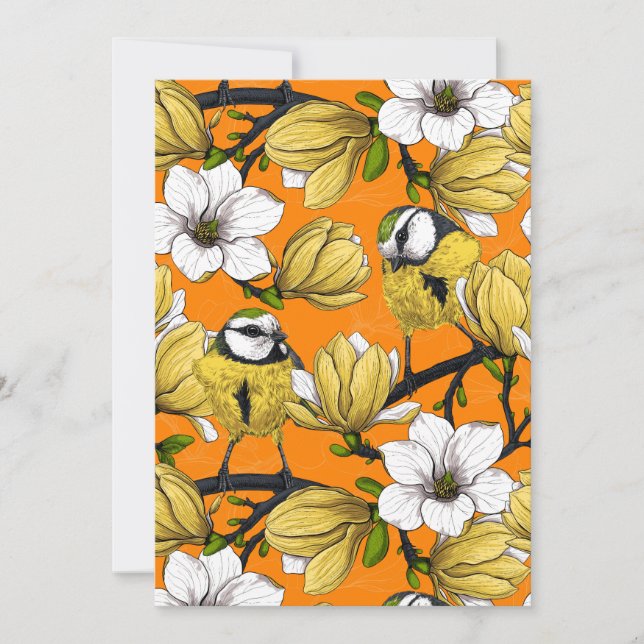 Frühjahrszeit in Gelb (Vorderseite)