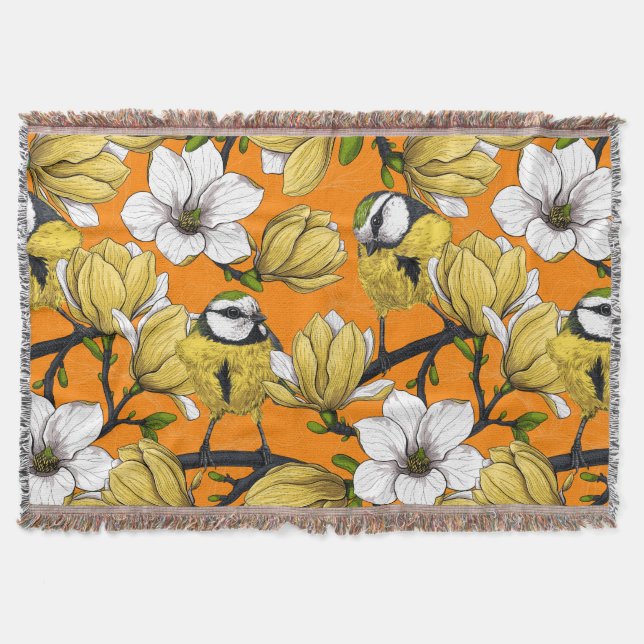 Frühjahrszeit in Gelb Decke (Vorderseite)