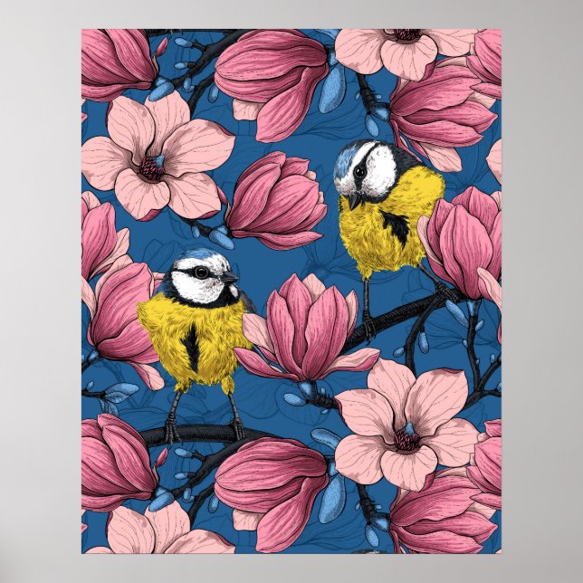 Frühjahrszeit Poster (Vorne)