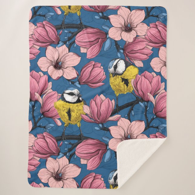 Frühjahrszeit Sherpadecke (Vorderseite)