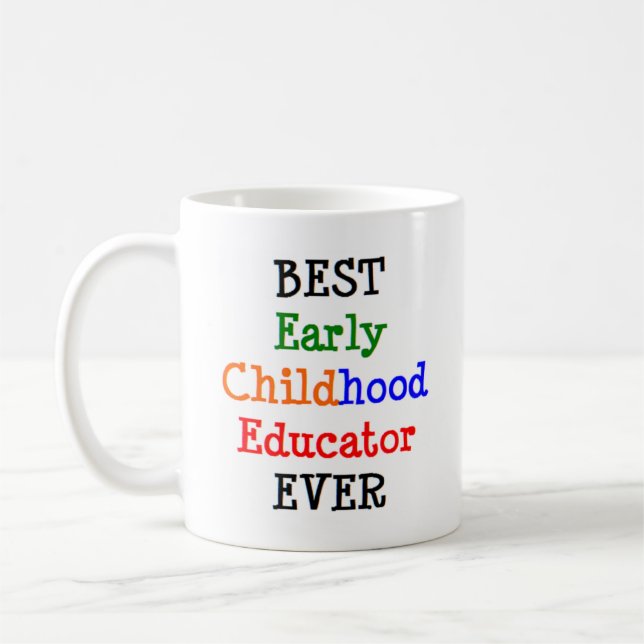 frühkindliche Erziehung, am besten Kaffeetasse (Links)