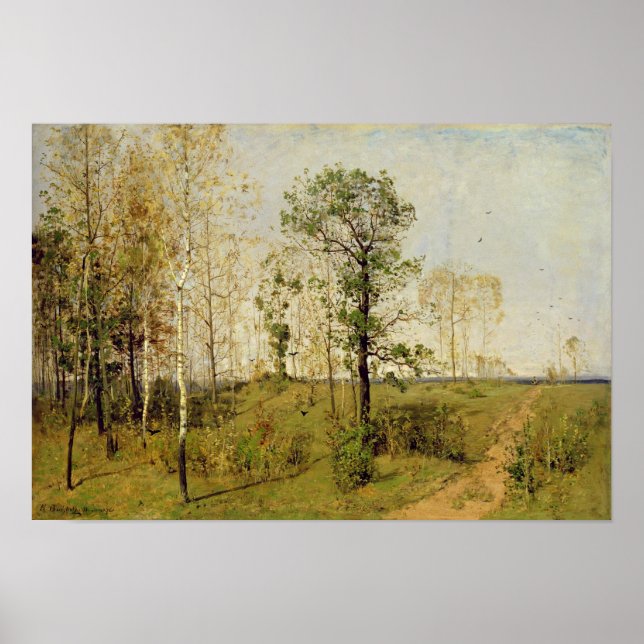 Frühling 1876 in Weimar Poster (Vorne)
