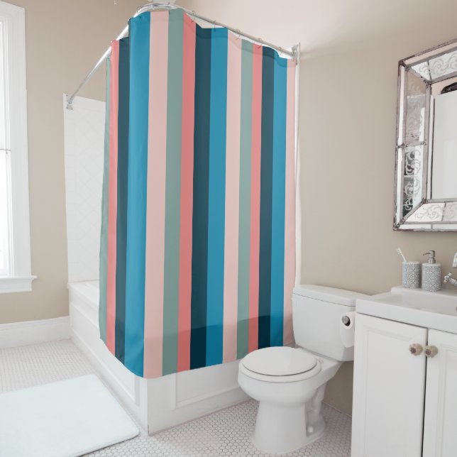 Frühling Abend Duschvorhang (Beispiel)