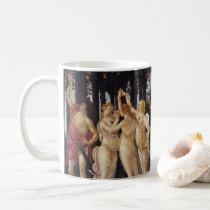 Frühling, Allegorie des Frühlings von Sandro Botti Kaffeetasse
