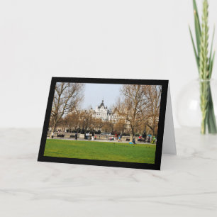 Frühling am Embankment Karte