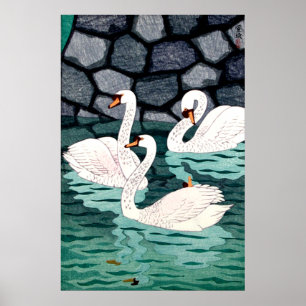 Frühling am Graben Kasamatsu Shiro 1957 Poster