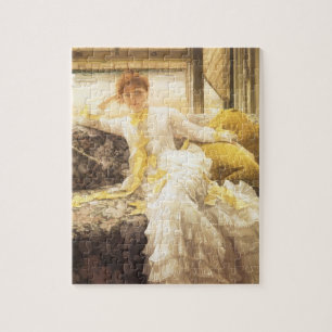 Frühling (am Meer) von James Tissot, Vintage-Portr