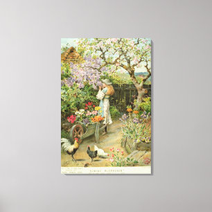 Frühling blüht, von den Birnen Annual, 1902 Leinwanddruck
