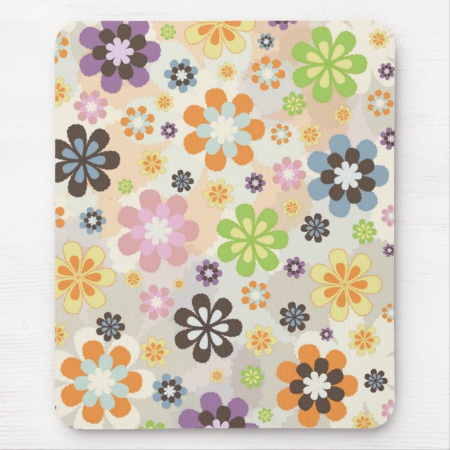 Frühling BlumenMousepad Mousepad (Vorne)