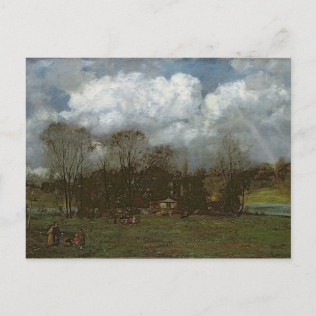 Frühling, c.1868 postkarte (Vorderseite)