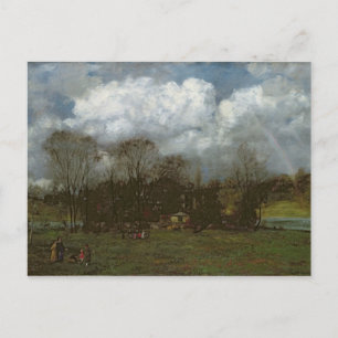 Frühling, c.1868 postkarte