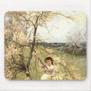 Frühling, c.1880 mousepad