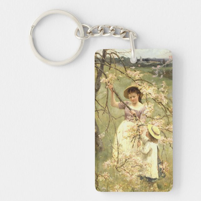 Frühling, c.1880 schlüsselanhänger (Vorderseite)