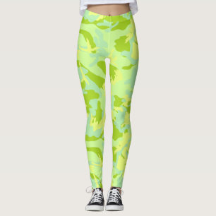 Frühling Camo Muster Leggings