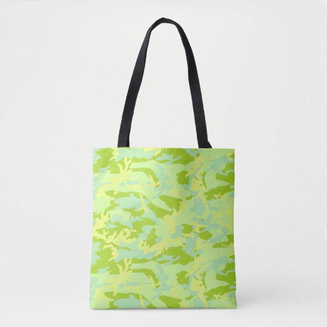 Frühling Camo-Muster Tasche (Vorderseite)