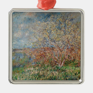 Frühling Claude Monets  , 1880-82 Ornament Aus Metall