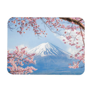 Frühling des Fuji-Mountain  Kawaguchiko See-  in Magnet