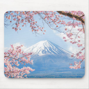 Frühling des Fuji-Mountain Kawaguchiko See- in Mousepad
