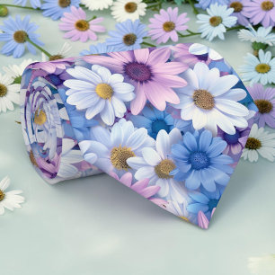 Frühling farbenfrohe Blumenkrawatte Krawatte